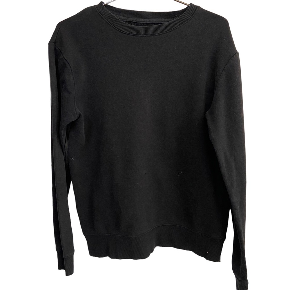 Basic Black High End Cotton on Garments Men’s M Sweatshirt FAINT STAINS
